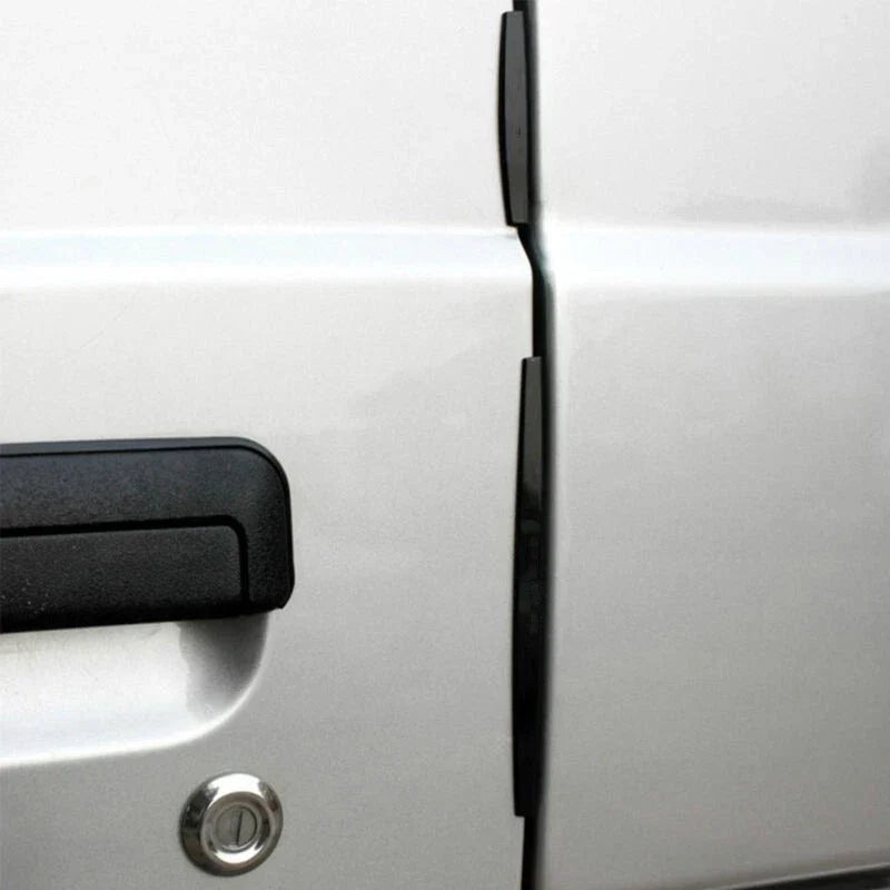 8 x Black Car Side Door Edge Protector Trim Guard Protection Strip for All Cars