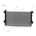 Aluminum OE Style Radiator for Navigator/Expedition/F150 (2009–2014) DPI-13098
