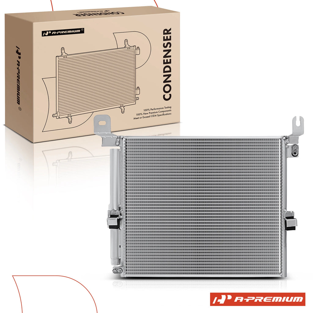 A/C Condenser with Bracket and Receiver Drier for Toyota Tacoma (2012-2015)