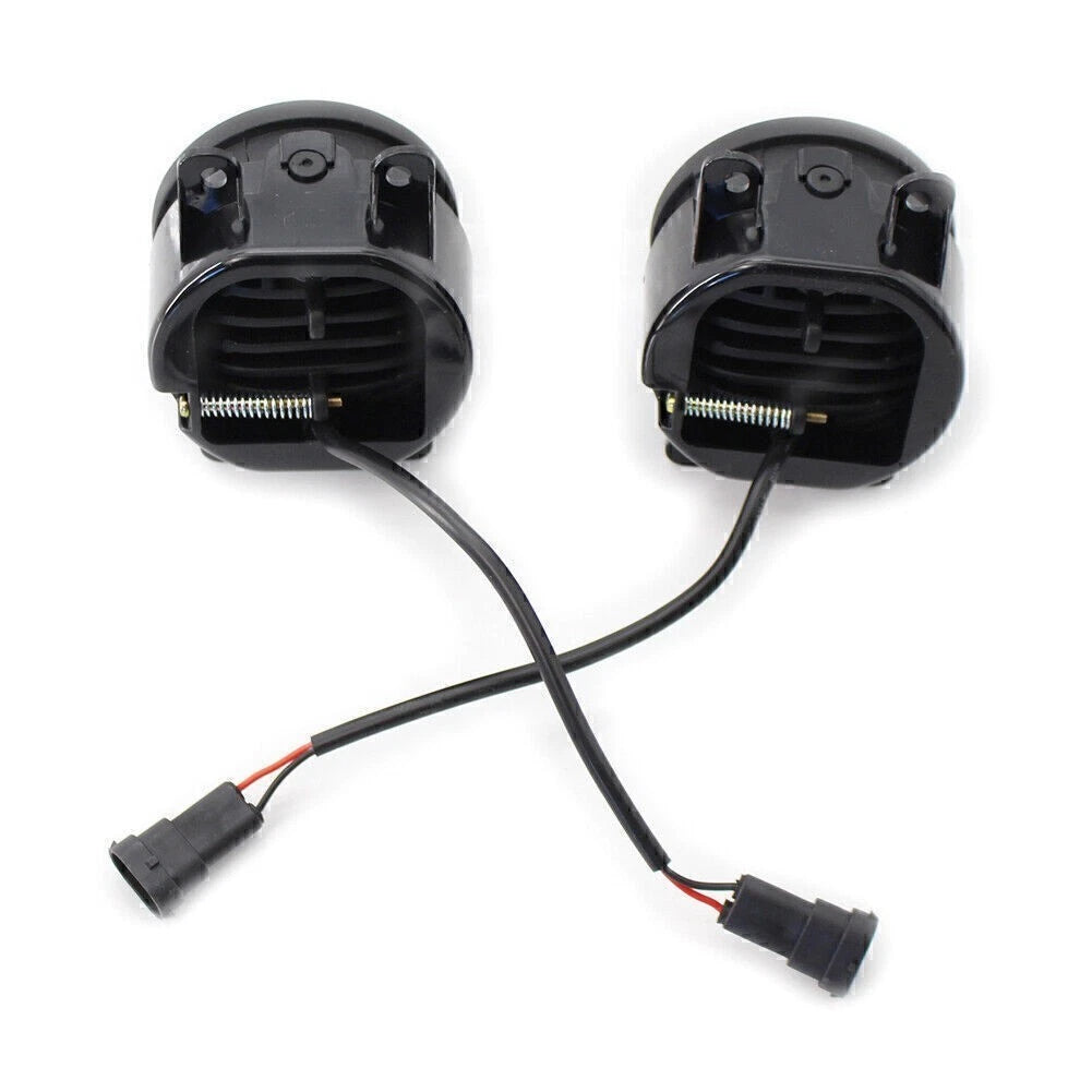 Dual Color White/Yellow LED Fog Light Kit for Honda Nissan Subaru Ford