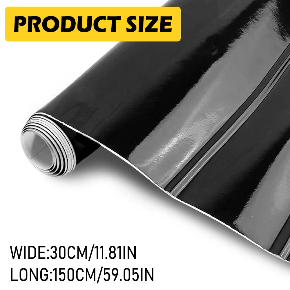 Gloss Black Vinyl Wrap Sticker for GMC Acadia Sierra Yukon
