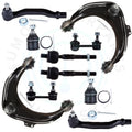 Set of 10 Front Upper Control Arm Tie Rod Ends for Honda Accord (1998–2002)