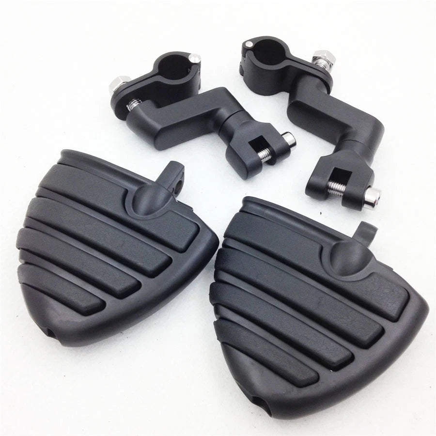 Front Rider 1" Wing Foot Peg Clamp for Yamaha XV1600 XV1700 XV1900 XV750 XV1100
