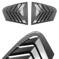 Set of 1 Carbon Look Rear Window Louver Shutter Cover for BMW 5 Series (2018–2023)