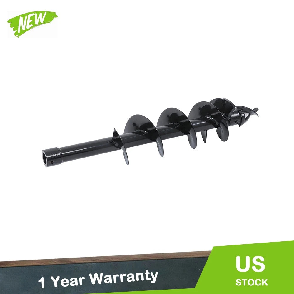 Auger Drill Rod Post Hole Attachment for Mini Excavator (200mm)