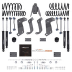 3.5 Inch Lift Kit for Jeep Wrangler JL Unlimited (2018–2023) Shocks Control Arms