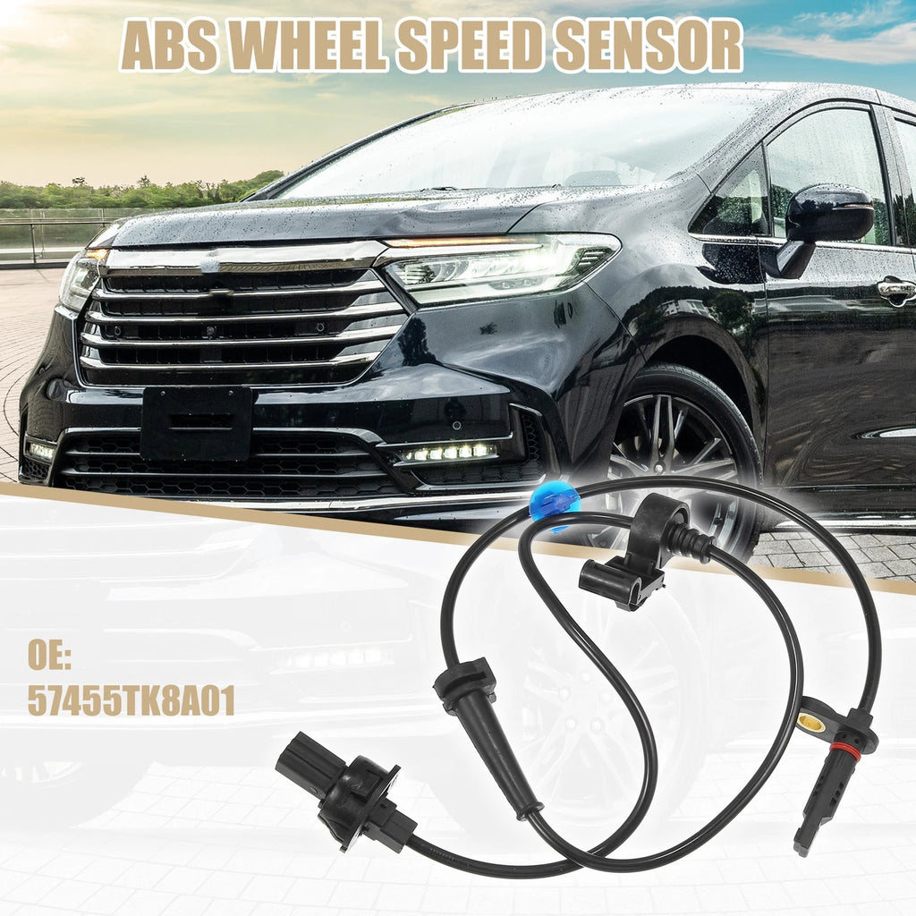 Front Left ABS Sensor No. 57455TK8A01 for Honda Odyssey (2011–2017)
