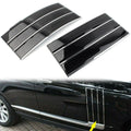 Pair Side Mesh Vent Grille for Land Rover Range Rover (2013-2017) Black