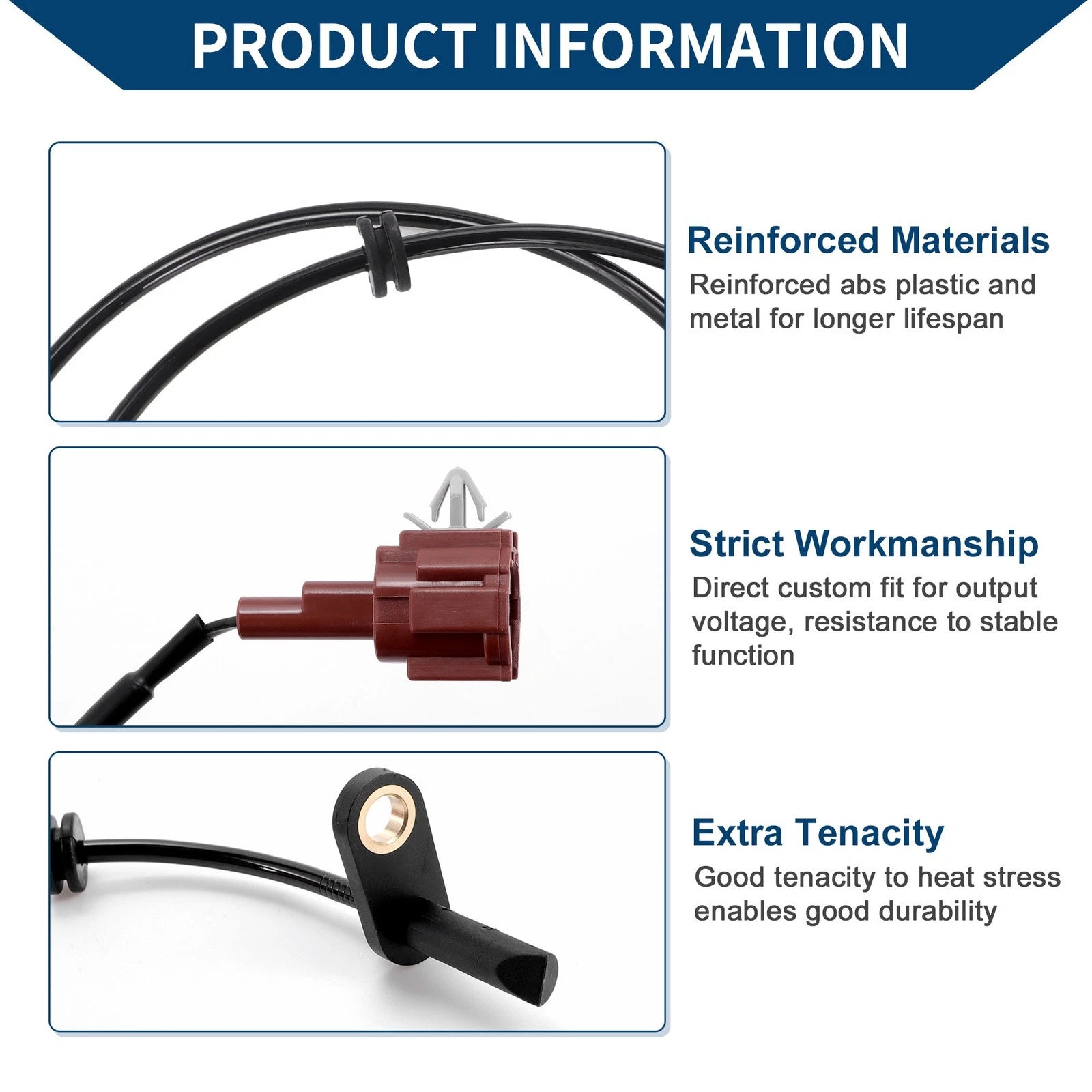 ABS Wheel Speed Sensor No. 47901EA015/479019CA6A for Nissan Frontier (2005–2023)