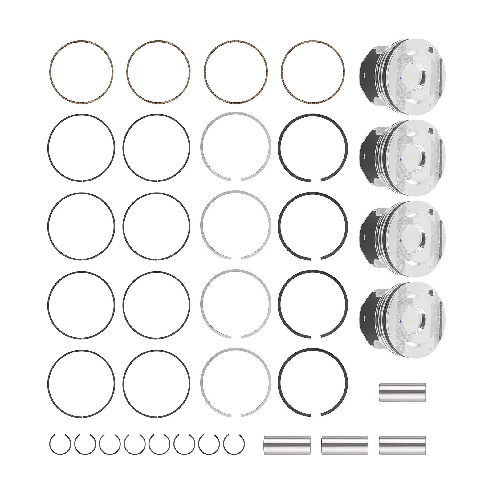 Engine Pistons & Rings Kit for Buick GL8 ES, Cadillac ATS, XT5, Chevy 2.0 T (2010–2023)