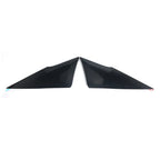 Glossy Black Rear Quarter Moldings Covers for Toyota Prius (2016-2022)