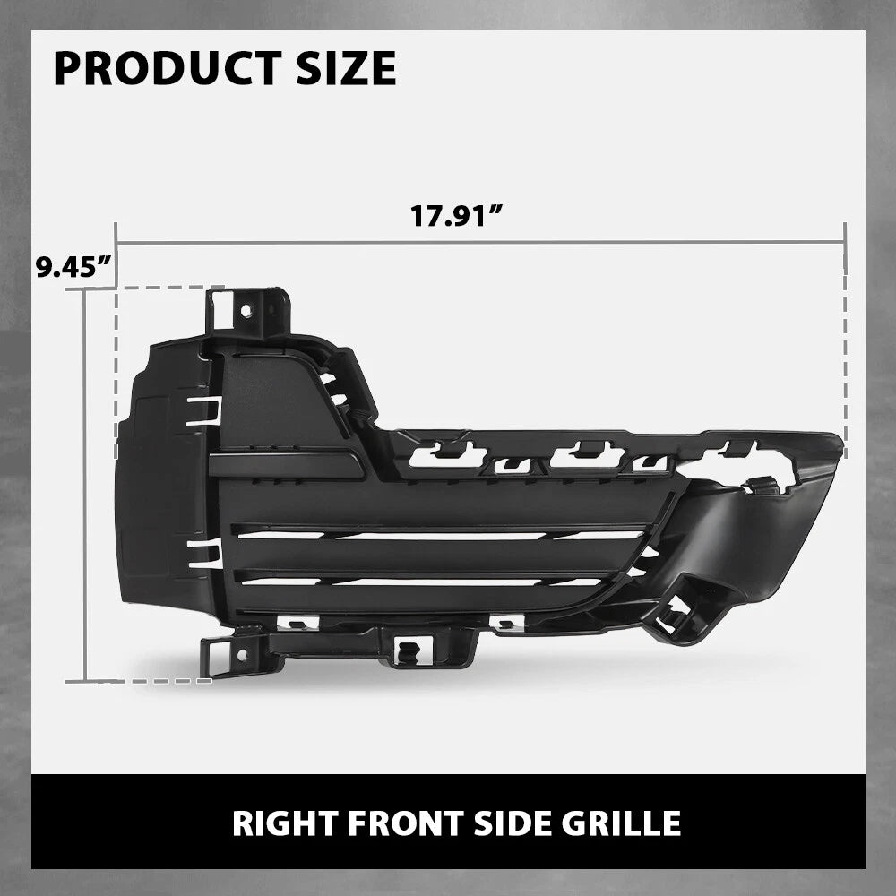 Front Bumper Lower Mesh Grille for BMW X5 F15 (2014–2018) Right Side
