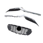 Front Center Grille & LH/RH Trim for Mazda CX-30 (2020-2023)