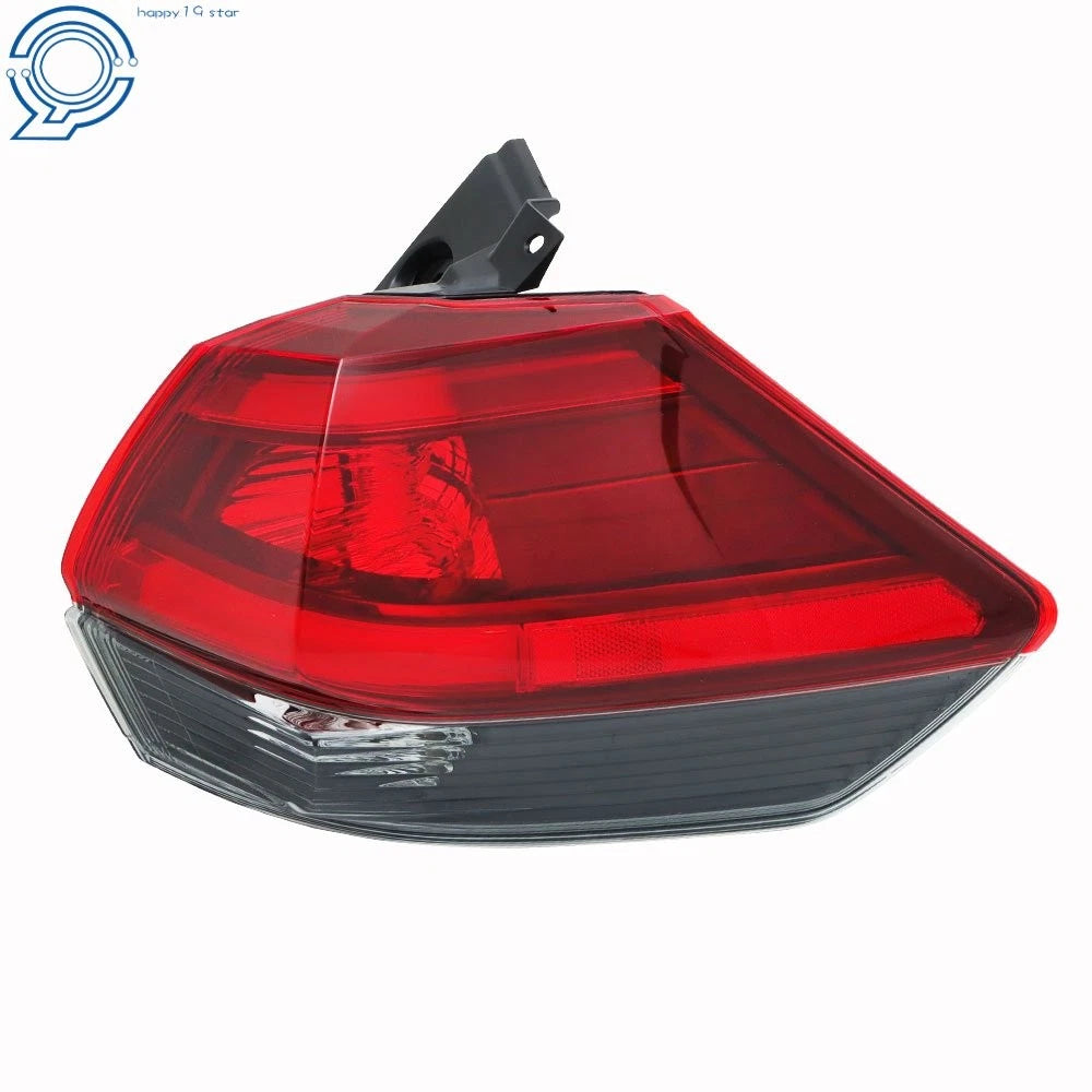 Pair of Red Lens Tail Lights for Nissan Rogue (2017-2019)