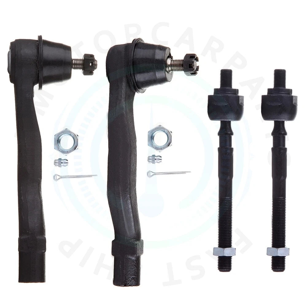 Set of 4 Tie Rod Linkage Kit for Honda Civic (1996–2000)