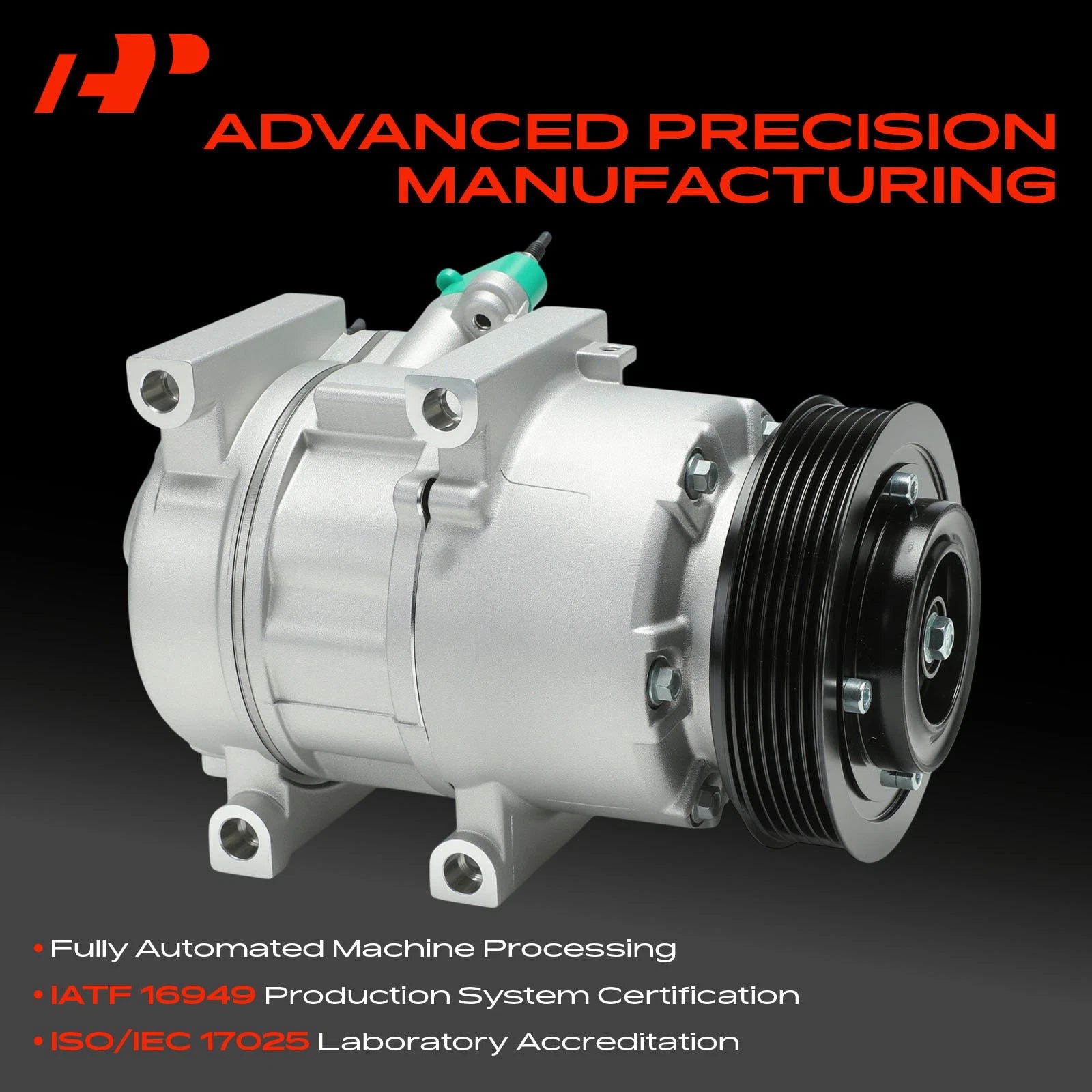 A/C Compressor with Clutch for Hyundai Sonata (2012-2014) Kia Optima (2012-2018)