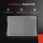 Radiator for Mercedes-Benz C300 C400 C43 AMG C350e (2015–2021)