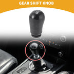 6 Speed Manual Gear Shifter Knob for Ford Focus (2005–2012) Plastic Black White