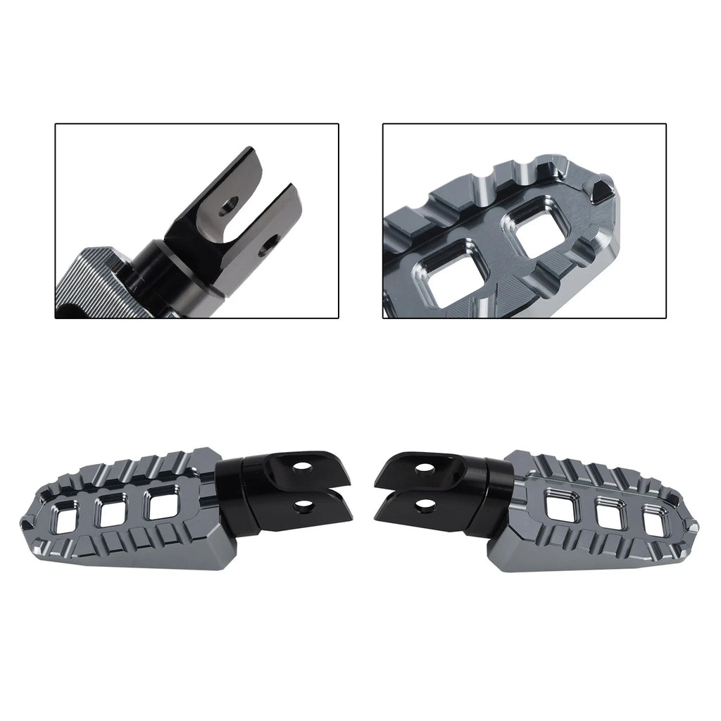 Front Footrests Foot Pegs for BMW R1300GS F900GS F800GS S1000XR (2023–2024)