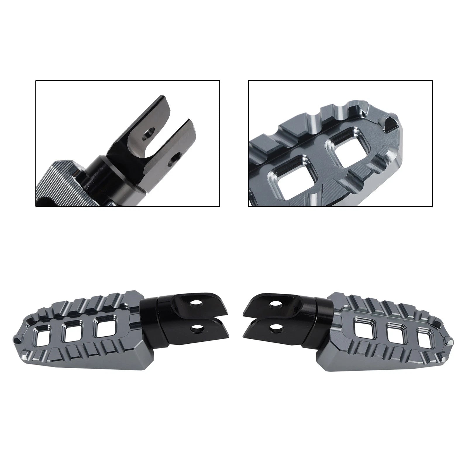 Front Footrests Foot Pegs for BMW R1300GS F900GS F800GS S1000XR (2023–2024)