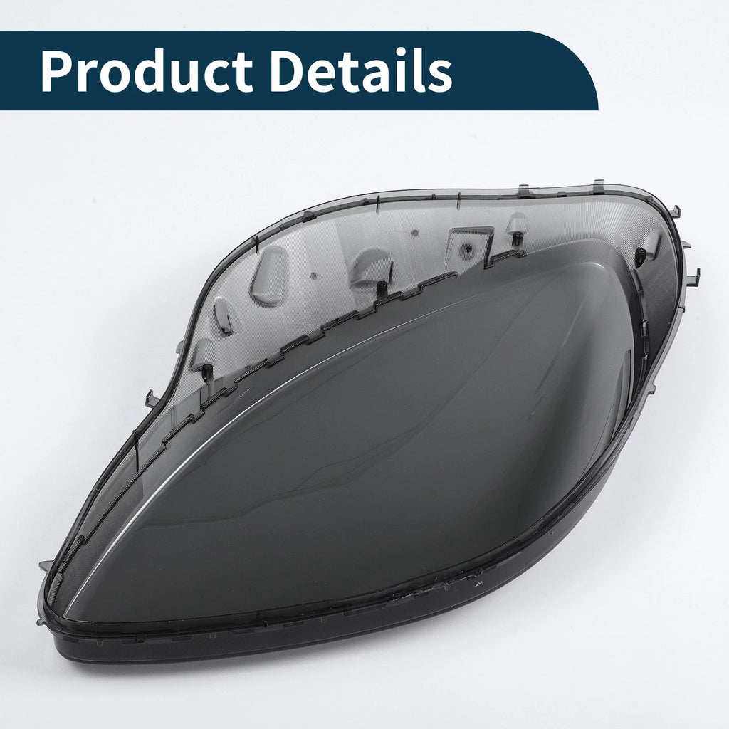 1 Pc Headlight Lens Cover for Chevy Corvette C6 (2005–2013) Smoked