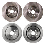 Front and Rear Disc Brake Rotors for Cadillac CTS (2008–2014)