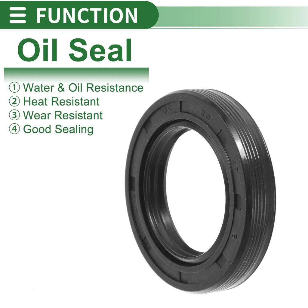 Set of 5 Oil Seal TG4 Lip Seal Ring NBR Rubber 30x47x8mm