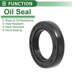 Set of 5 Oil Seal TG4 Lip Seal Ring NBR Rubber 30x47x8mm