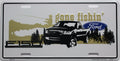 Ford Tough Tag Truck Emblem License Plate Gone Fishing Camo (Fits )