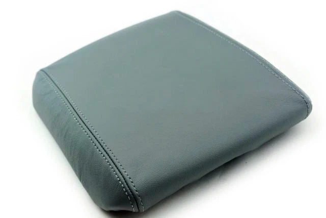 Center Console Armrest Cover for Nissan Frontier (2005–2019) Gray Leather