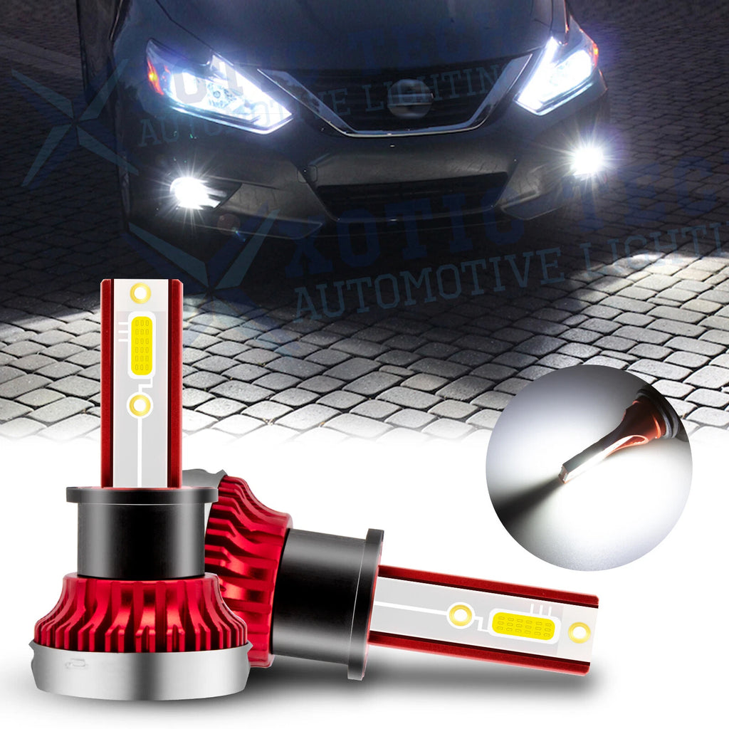 2-Pack COB H3 LED Fog Light Bulb Conversion Kit for 6000K (2017–2024)