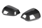 Carbon Style Side Wing Mirror Caps Covers for Audi Q2 GA and Q3 F3 (2016-2025)