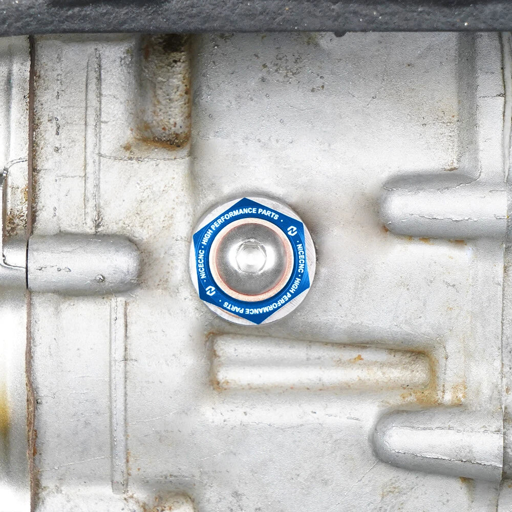 NICECNC Reducer Oil Drain Plug Screw for Yamaha Raptor 700 YFM700 (2006–2026)