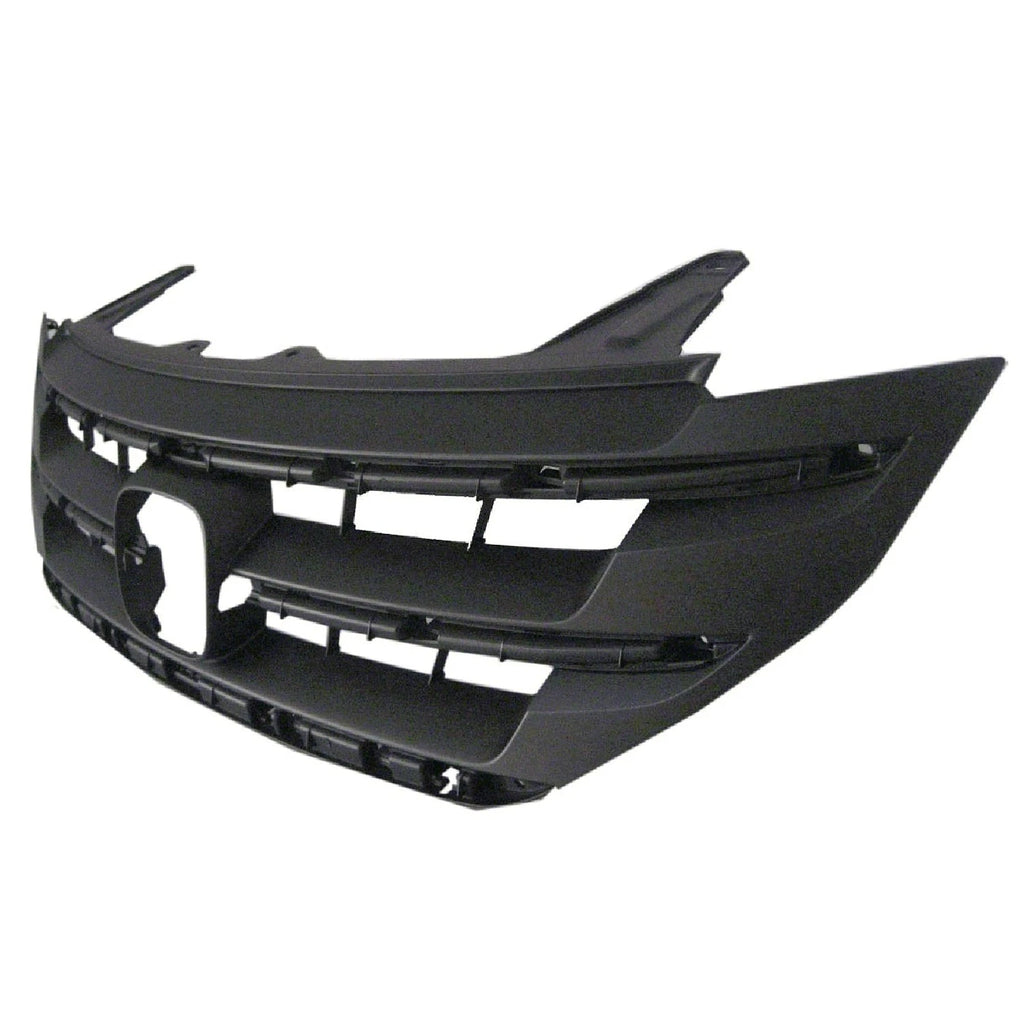 Replacement Front Grille Gray Plastic for 2012–2014 Honda CRV