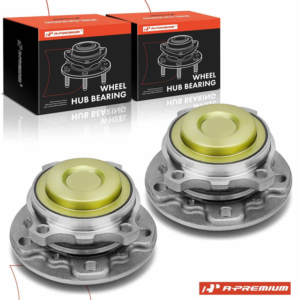 2X Front Wheel Hub & Bearing Assembly for BMW M6 Gran Coupe (2016–2019)