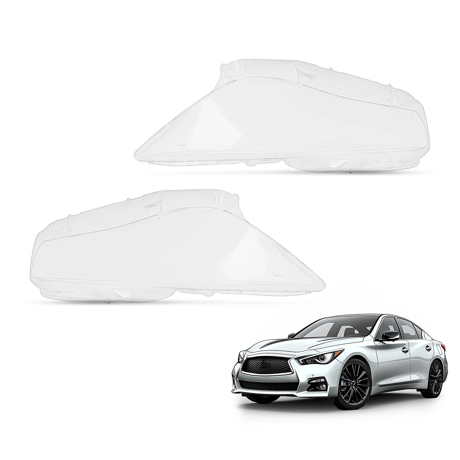Headlight Pair for Infiniti Q50 (2014–2021) IN2502157 IN2503157