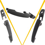 LH Exterior Door Handle and Bracket for Ford Focus (2008–2011)