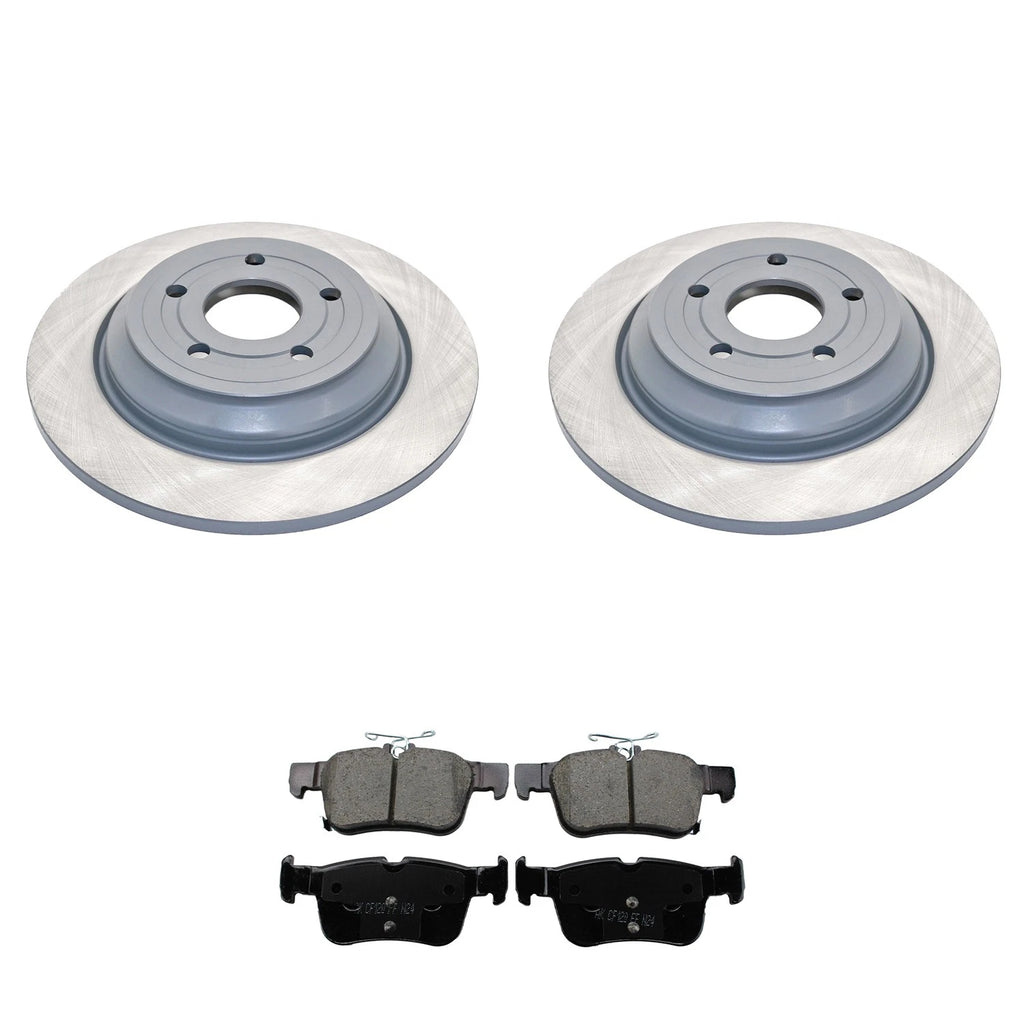 DuraGo Rear Rotors & Akebono ProACT Ceramic Brake Pads Kit for Bronco Sport (2021–2023)