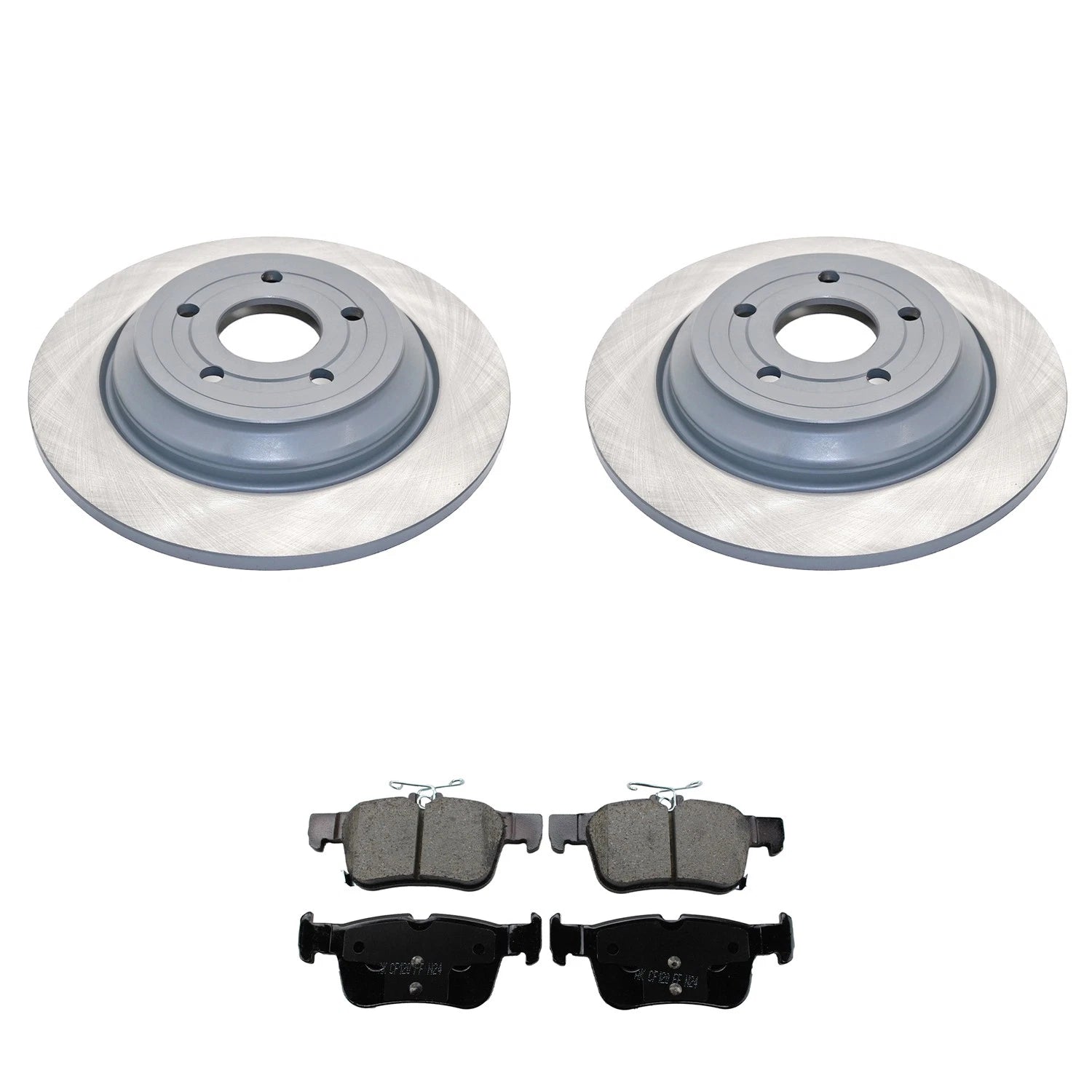 DuraGo Rear Rotors & Akebono ProACT Ceramic Brake Pads Kit for Bronco Sport (2021–2023)