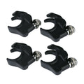 4PCS Windshield Clamps for Harley Softail Standard Night Train (1988–2013)