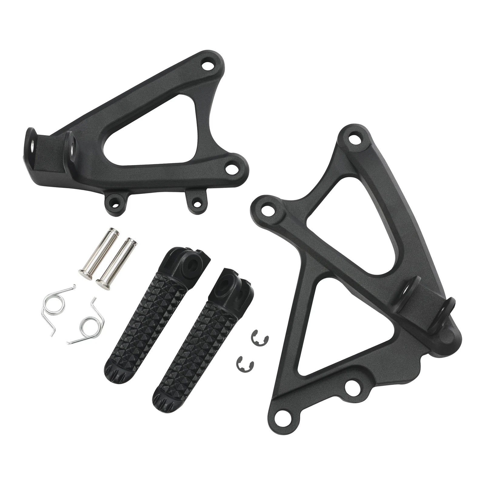 Front Driver Footrests Footpegs Bracket for Yamaha YZF R1 (2009–2014)