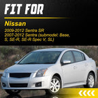 Set of 2 Bumper Brackets for Nissan Sentra (2007–2012)