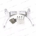 Low Mount Bracket & Backrest for Harley Road Glide Road King Street Glide (1997–2008)