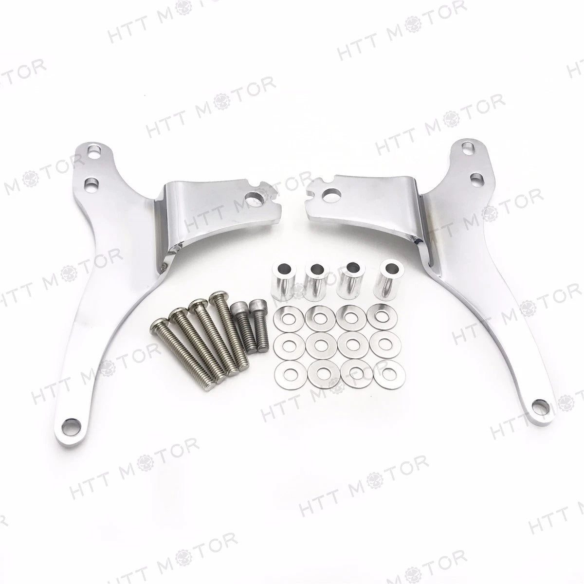Low Mount Bracket & Backrest for Harley Road Glide Road King Street Glide (1997–2008)
