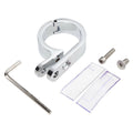 1 1/4" Chrome Universal Handlebar Mounts Clamp for Harley Suzuki