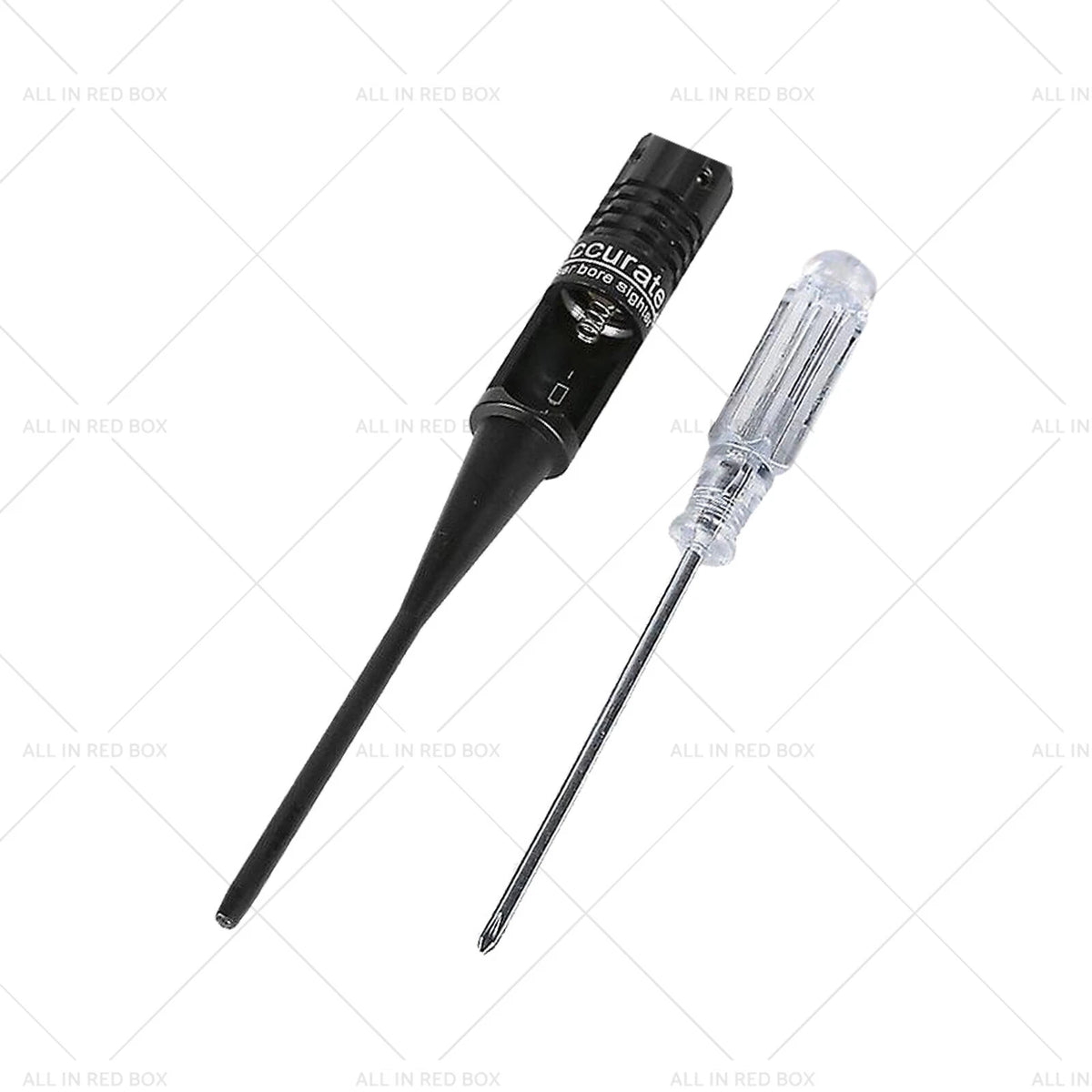 Laser Bore Sight for 22 to 50 Caliber Rifles & Handguns