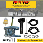 Fuel Petcock Valve & Lever for Honda Foreman 450 TRX450 (1998–2001) w/ Screws