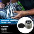 Set of 1 Alternator Freewheel Clutch Pulley 6421500660 for Audi A3 (2006–2008)