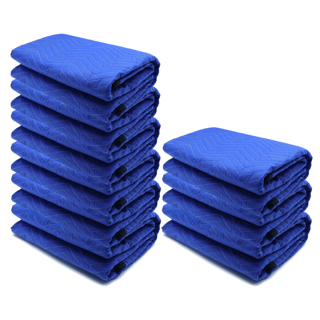 9PC Moving Packing Blankets for Furniture Shipping (72x80)