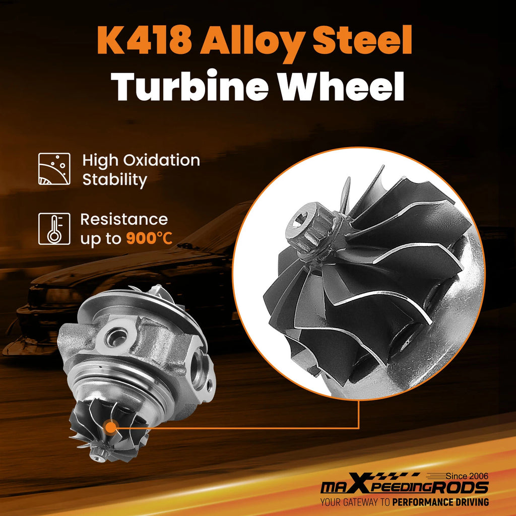 Turbocharger Cartridge for BMW X6 740i 740Li 3.0L (2011–2015) 240/225 KW